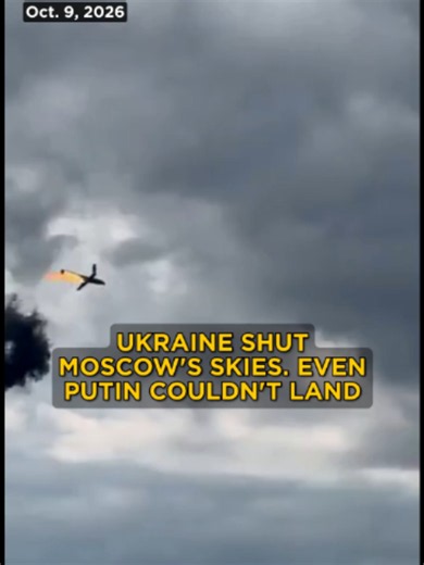 Ukrainian drones and small balloons shut down all four of Moscow's major airports on October 9, and four Russian presidential planes reportedly circled the capital unable to land. Russian aviation authorities suspend flights during drone threats, and Russia recorded 993 airport shutdowns in August alone. The Kremlin hasn't confirmed the presidential flight disruption, but Ukraine is now asking the UN's aviation agency to warn airlines away from Russian airspace. Ukraine's drone campaign is disru