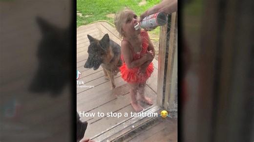 CBS Mornings:Minnesota dad consoles crying toddler with whipped cream