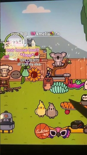 toca boca new update free house tour!!🎀🤍🐈‍⬛ #aesthetic #tocafreehousetour#tocafreehouseidea