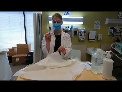 Opening a Sterile Field