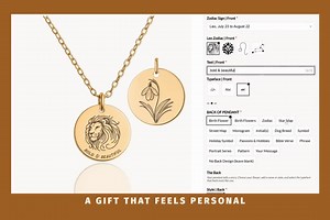 Zodiac Sign Necklace – Personalized Double-sided Coin Pendant – Stainless Steel or 18K Gold Plated – Custom Astrology Gift for Her - Etsy Canada
