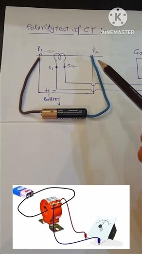 #Current Transformer polarity wrong/CT polarity wrong connection.