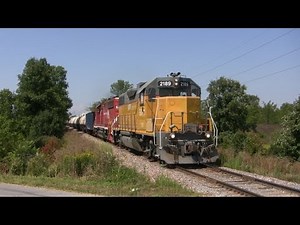 Vermont Rail System Freight Train BDRD South from Burlington to Pittsford
