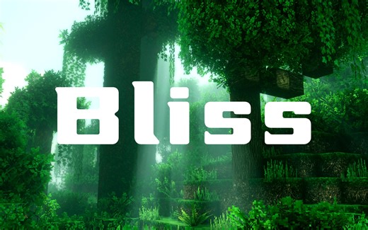 [我的世界]现在十分流行的一款优化到极致的神级光影Bliss_v2.0.4震撼来袭!多种季节变化，多种的环境颜色着实会令你眼前一亮。