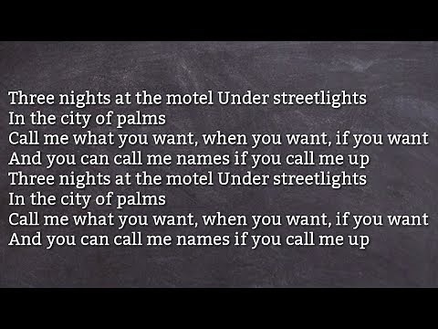 Dominic Fike "3 Nights" HQ Lyrics