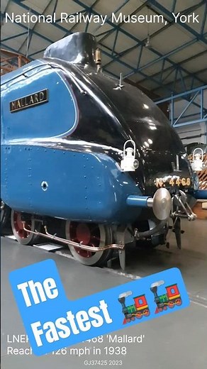 World's Fastest Steam Locomotive