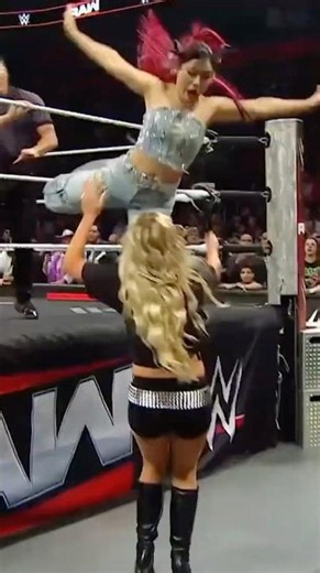 How does it feel to be cursed, Liv and Dom? 🤭 #WWERaw
