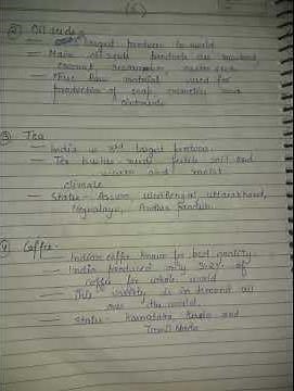 Class-10... geography... Agriculture...notes.... download link in comment section.