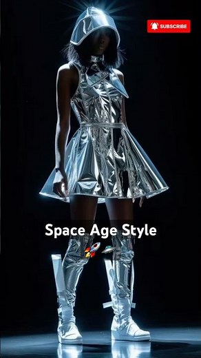 Futuristic Silver Runway Look ✨👗 | AI Fashion Catwalk 2025