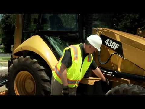Maintaining the Batteries for the Cat® 416F, 420F and 430F Backhoe Loaders