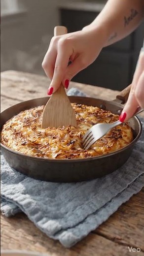 Cheesy Baked Potato & Onion Casserole 🧀🔥 | Ultimate Comfort Food Recipe
