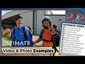 Skydive Spaceland Video Package Examples