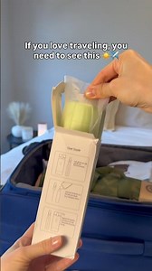 The best travel essentials are the ones that make packing easier. ✈️ 🌴 Save this for your next trip