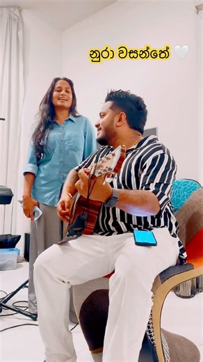 Nura Wasanthe Short Cover 🎶 | With Beautiful Uma Aseni 🌸 #dubai #music #umaaseni