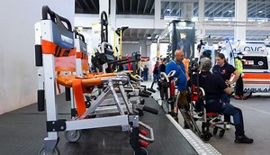 Chairs for evacuating patients down the stairs: an overview