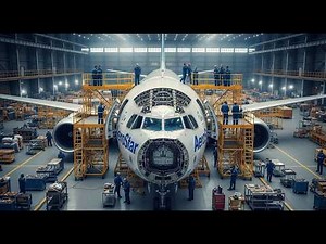 Inside the World’s Largest Airplane Factory: Building the $400M Boeing 787 Dreamliner (Full Process)
