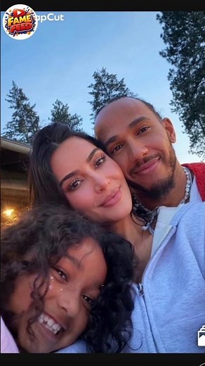 Kim Kardashian & Lewis Hamilton's Sweet Family Selfie Goes Viral ❤️📸
