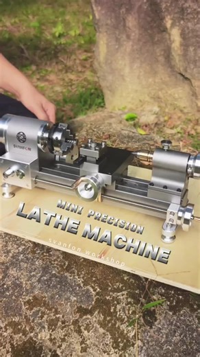 Mini Lathe | Benchtop Hobby Lathe 🛠️ Ductile iron anti-vibration build • extreme durability • compact for home workshops! Master metal turning, drilling, DIY machining easily—hobby machinists’ go-to metalworking tool for creative projects! SHOP NOW 🛒＄👇 https://svanfon.com/products/mini-lathe #lathe #Minilathe #Minilathemachine #svanfon #svanfonminilathe #CNClathe #machining #turning #metalturning #SmallLathe #HobbyLathe #DIYlathe #workshop #turningtool #latheoperation #hobbymachining #chuck #