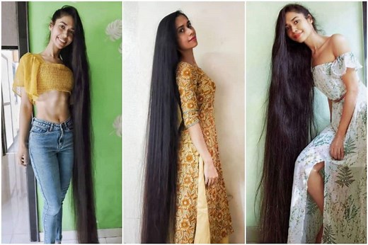 Meet Akanksha Yadav, Woman With India's Longest Hair That Measures Over 9 Feet | Watch