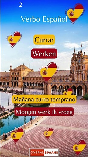 🇪🇸 'Werken' in het Spaans | Verbo Español # 2 #OveralSpaans 🇪🇸