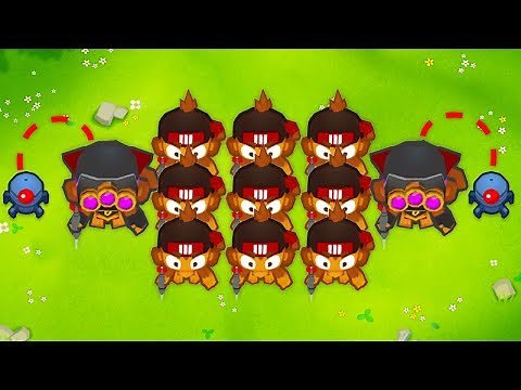 INFINITE Plasma Monkey Fan Club! INSANE Multiplayer Bloons TD 6 Strategy!