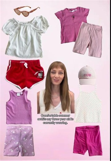 Comfortable summer outfit ideas for toddler girls☀️ outfits linked in comments & Shopmypage
