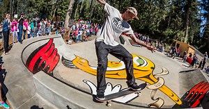 S'Klallam Tribe skatepark