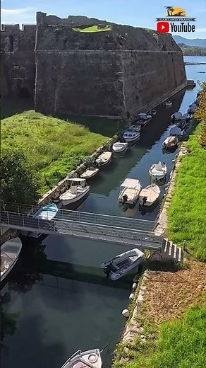 The Old Fortress In Corfu Greece