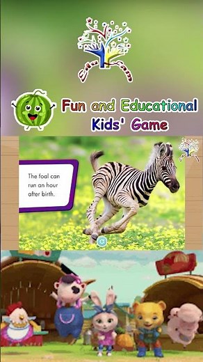 🦓🌿 Baby Zebras! | Meet the Stripes of the Savanna! | Animal Safari ✨