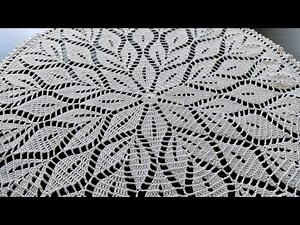 Crochet Doily, PART 1 Step by step instructions, 41cm, #crochet #crochetworldcreations