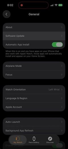 How to update apple watch.