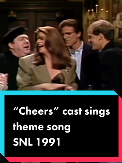 “Cheers” cast sings theme song - SNL 1991 #cheerstvshow #cheers #kirstiealley #teddanson #woodyharrelson #normfromcheers #snl #themesongs #90sthrowback #whereeverybodyknowsyourname