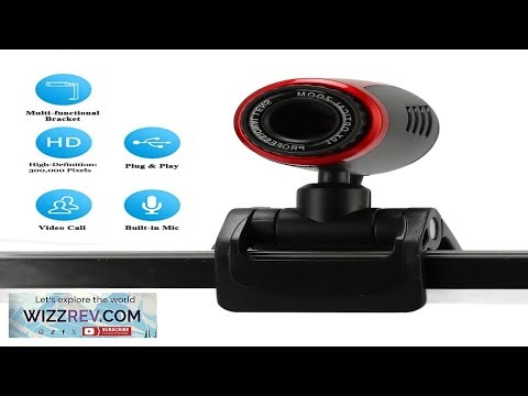Desktop Camera USB2.0 with MIC HD Webcam Web Camera Cam 360 Degree
