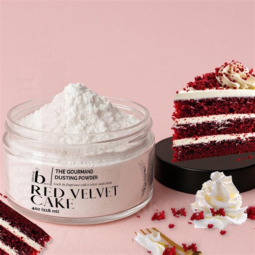 Red Velvet Cake Dusting Powder - Vegan Talc Free Scent Layering Body Powder 4oz Jar - Etsy
