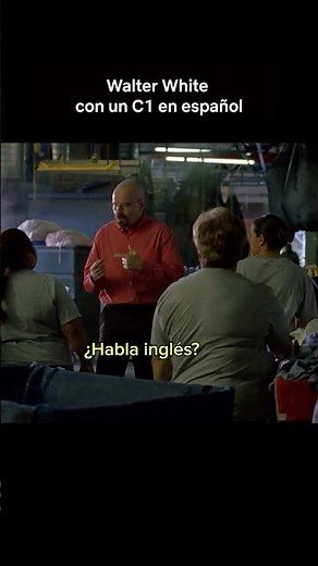 Heisenberg was better at chemistry than languages ​​#BreakingBad | Netflix Spain