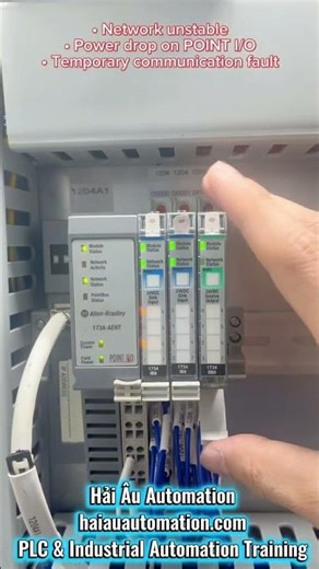 Troubleshooting 1734-AENT Network Status Error | 1734-IB8 & 1734-OB8 Fault Fix #1734AENT #PointIO
