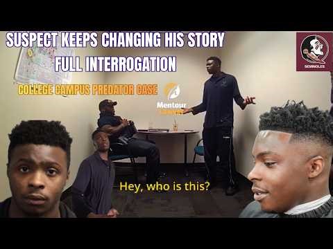 FSU Dorm Predator Interrogation -- Detectives Confront Him With Evidence