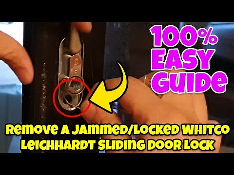 🔒 SOLVED: How to Remove a Jammed/Locked Whitco Leichhardt Sliding Door Lock in Minutes ⏰