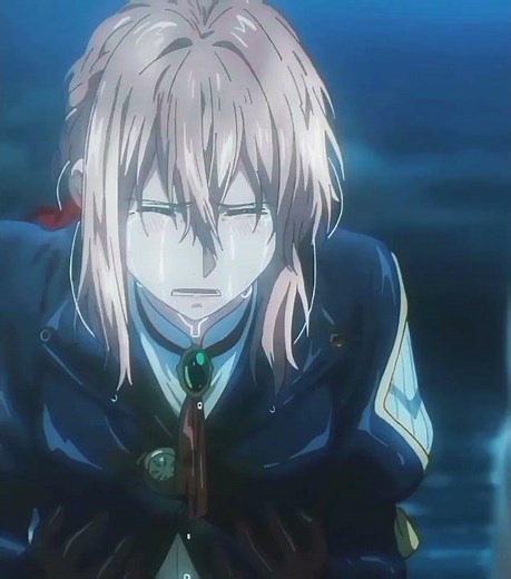 Gilbert and Violet meet | violet evergarden #anime #edit
