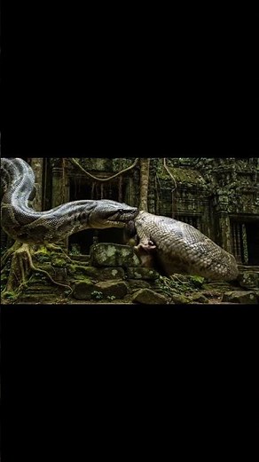 Predator in Paradise: Python's Temple Feast