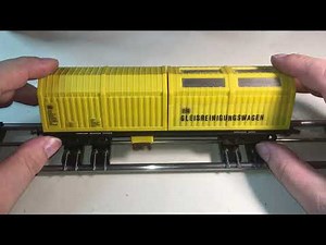 LUX Gleisstaubsauger Digitalisierung mit ZIMO MX600 (MBWS #03 OHNE Musik)