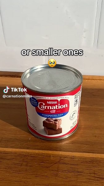 Whether the recipe is big or small we have a can for it. 😉 #myshayla #carnationmilk #evaporatedmilk #carnationnation