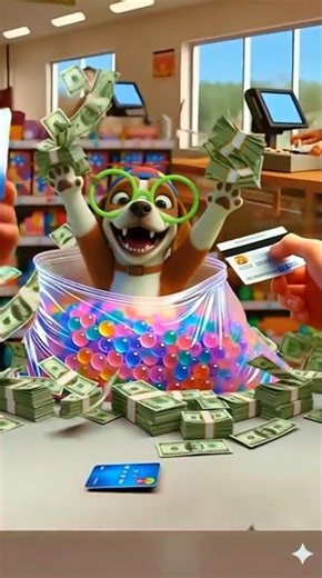 BUBU DOGG and his friend had a PARTY, why? #cutedogs #aianimals #puppylife #frenchie #cutepets