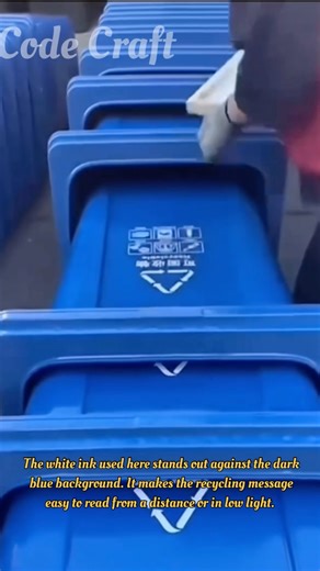 Labeling Blue Bins for Cleaner Planet