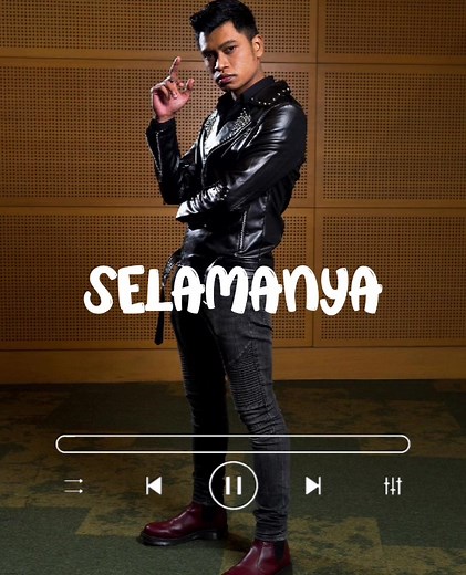 Selamanya - Usop | Lirik Video Lagu Romantis 80an 90an
