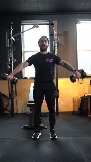 Dumbbell Lateral Raises