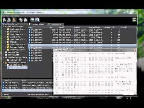 Recovery of accidentally deleted partition with Active@ Partition Recovery