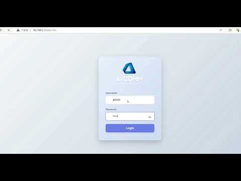 How to Change the IP Address on an Industrial Ethernet Switch | AVCOMM G3-8000