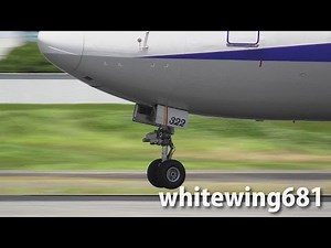 [B767-300] ANA Boeing 767-300 JA8322 LANDING OSAKA Int'l Airport 大阪国際空港（伊丹空港） 2016.7.2