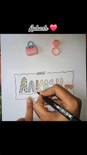 Comment Your Name😱😍#nameart #diy #shorts #youtubeshorts #craft #trending #shortvideo #viral #art #yt